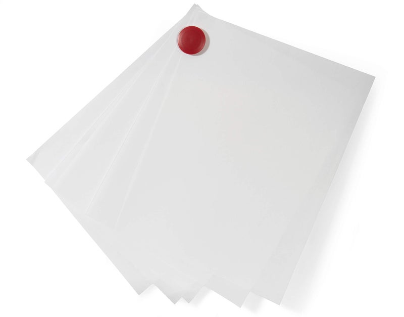 Audio-Visual Direct High Powered Magnets for Glass Dry-Erase Boards, Set of 5 Red - Image 3